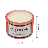 No. Juego de 14 Velas Aromáticas en Vasos Redondos de Varios Colores, Fabricadas en China, Set de Regalo de Velas de Coco, Velas de Cera de Soya