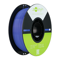 Filamento PETG Creality Soleyin de 1.75mm y 1kg, Material de Impresión 3D de Alta Resistencia a la Humedad, Suave y Brillante, Más de 10 Colores