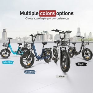 Vélo électrique tout-terrain 2026 <span class=keywords><strong>Mario</strong></span> SAMEBIKE 36V avec moteur à moyeu, pneus larges, cadre bas et suspension, 20 pouces, design moderne - Product Image 3