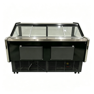 Vitrine Réfrigérée Commerciale pour Viande Fraîche et <span class=keywords><strong>Charcuterie</strong></span> – Équipement <span class=keywords><strong>de</strong></span> Réfrigération pour Supermarché - Product Image 4