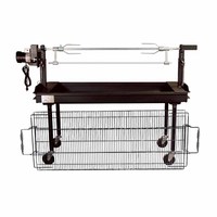 Prix direct usine – Grand rôtissoire à gaz en acier inoxydable pour porc, agneau, barbecue, broche, grill