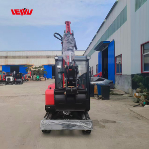 LYZG Mini Excavator & Tractor with <b>Towable</b> Backhoe Imported Engine Hydraulic Pump & Gearbox Crawler Type Shandong Made - Product Image 2