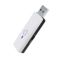 Convertidor de adaptador de controlador para PS5/PS4/PS3/Switch /X Box one S/ PC Receptor de adaptador de controlador de juego inalámbrico USB