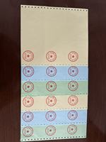 Papel Autocopiativo A4 de 3 Partes, 52 g/m², Papel NCR con Impresión de 1-7 Colores, 100% Pulpa de Madera Virgen para Recibos de Facturas, Venta al por Mayor