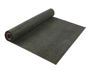 Tapis de sol en caoutchouc, carreaux en caoutchouc noir Granules recyclés de sécurité extérieure Carrelage de sol en caoutchouc pour salle de sport - Product Image 5