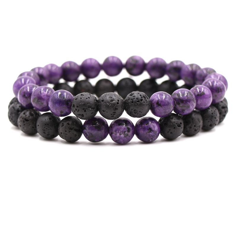Perles violettes