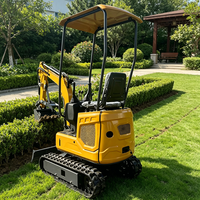 Mini-excavatrice à chenilles avec moteur Kubota, certifiée Euro 5CE EPA, avec pince, pour aménagement paysager de jardin - Livraison gratuite