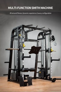 Máquina Smith Multifuncional para Uso Doméstico con Pila de Pesas, Equipo de Gimnasio/Multifuncional de Alta Calidad para Gimnasio en Casa - Product Image 3