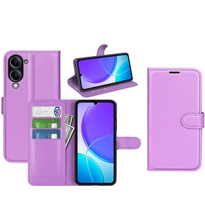Custodia Portafoglio In Pelle PU Con Magnete Per VIVO Y76 5G - Flip Cover Con Slot Carte E Supporto, Rosa Oro - 2