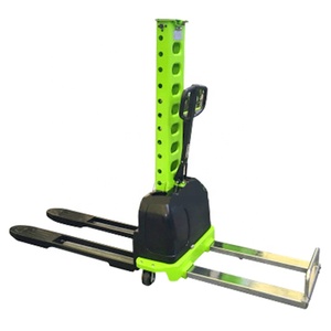 Apilador Autocargable, Apilador Portátil, Montacargas Eléctrico de 1 Tonelada, Grúa Apiladora Autoelevadora - Product Image 6