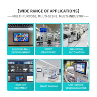 PC Panel Industri Android 13/14 21,5 inci dengan Layar Sentuh, PoE, Pemasangan di Dinding, untuk KDS Dapur & Otomatisasi Cerdas Lini Produksi, IP65 CE