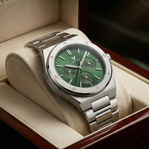 Montre en quartz personnalisée pour femmes, mouvement précis, boîtier fin, cadran en nacre, <span class=keywords><strong>bracelet</strong></span> en acier inoxydable, luxe et mode - Product Image 3