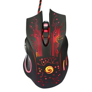 New E-sports Mouse Game Wired Crack Glowing Chicken Eating <strong>LOL</strong> Computer <strong>Accessories</strong> Hot Selling List Office Mouse - Product Image 3