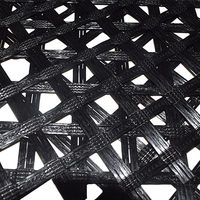 Geomalla de Poliéster Tejida en Espiral, Biaxial, de Alta Resistencia a la Tracción, para Construcción de Carreteras, Ferrocarriles, Presas, Muros de Contención, Refuerzo de Caminos