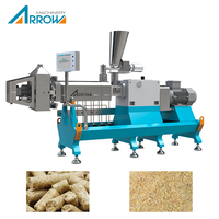 Mini extrudeuse de granulés flottants pour aliments pour poissons, équipement de laboratoire de traitement des aliments à double vis