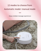 Nouvelle technologie de massage des pieds et des jambes par pression d'air à 360 degrés avec contrôle de la minuterie pour favoriser la circulation sanguine et la circulation des veines