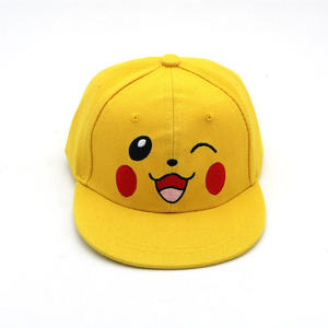 Grossiste <span class=keywords><strong>Pikachi</strong></span> Poke Monster Chapeau seau pour enfants pour Cosplay Cartoon Summer Fisherman Kid Girls Boys - Product Image 2