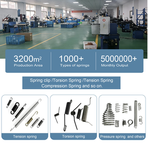 高精度カスタムメイドステンレス鋼製サークリップテンションスプリング（産業機械設備製造用） - Product Image 5