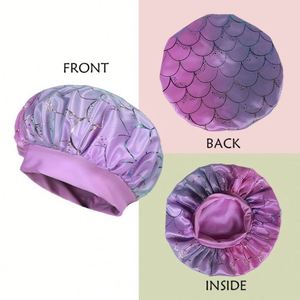 Gorro de Dormir de Malla y Satén para Bebés y Niños Pequeños, Suave y Elástico, Protege el Cabello Delgado de el Frizz y la Rotura, Regalo Promocional - Product Image 4