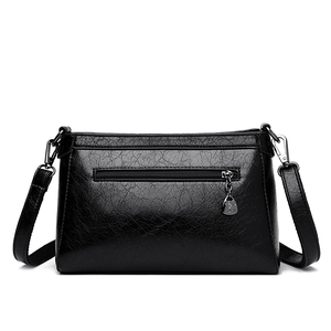 กระเป๋าสะพายข้างดีไซน์ใหม่ทันสมัย คุณภาพสูง หนัง PU กระเป๋าสะพายไหล่ กระเป๋าถือลำลองสุดหรูสำหรับผู้หญิง - Product Image 5