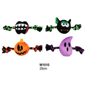 Fabricant vente en gros corde grinçante en peluche chien Helloween jouet OEM - Product Image 1