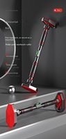 Barre de traction murale pour usage domestique, équipement de fitness intérieur, barre horizontale simple à fixer sur porte sans perçage pour enfants
