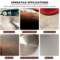 Disque abrasif non tissé de 5 pouces avec fixation auto-agrippante pour le conditionnement des surfaces, support Velcro pour outils de nettoyage et de polissage