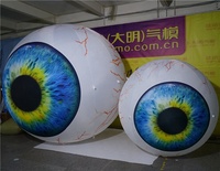 Boule oculaire gonflable pour fête d'halloween en plein air