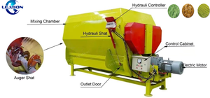 Trang trại bò sữa thức ăn trộn ủ cỏ cắt trộn máy dọc tmr thức ăn gia súc trộn - Product Image 4