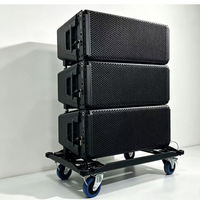 Système de sonorisation PA à deux voies actif 2200 W avec deux haut-parleurs de 10 pouces, aimant néodyme et audio haute résolution pour équipement de scène DJ