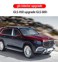 Untuk Mercedes GLS SUV Set Lengkap Trim Interior Mobil Model Kit Upgrade Dashboard Bahan Plastik ABS Langsung Dari Pemasok