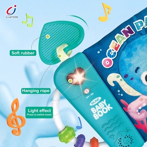 <span class=keywords><strong>Libri</strong></span> di stoffa in tessuto Chengji <span class=keywords><strong>montessori</strong></span> per bambini con luci educative per bambini, <span class=keywords><strong>libri</strong></span> di stoffa per attività sensoriali di animali oceanici - Product Image 4