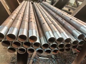 Venta al por mayor de tubos de acero al carbono con acoplamiento roscado para estabilización de cimentación lechada hormigón pilotes piezas de máquinas mineras - Product Image 4