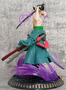 Vente en gros <span class=keywords><strong>Fantastique</strong></span> Dream Flow Figurines à collectionner pour One Piece Petit 20CM Zoro Double Têtes Trois Lames Fait Anime Action - Product Image 5