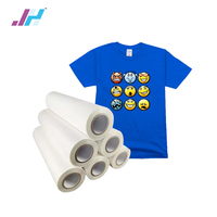 Venta caliente 30/40/60cm A3 A4 A5 DTF impresión PET papel de transferencia de calor rollo de película hojas para impresora textil e impresora de ropa