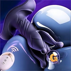 Wqs Prise anale à expansion à 9 fréquences Dispositif de vibration extensible Télécommande sans fil Prostate anale à double usage WQSA000523 - Product Image 3