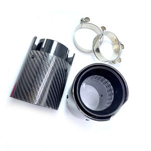 1pcs वास्तविक कार्बन फाइबर निकास पाइप एम 2 f87 m3 f80 m4 f82 F83 m5 F10 m6 f12 f13 F13 - Product Image 4