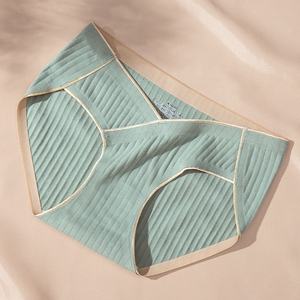 859# Culotte de Maternité Respirante en Fil de <span class=keywords><strong>Coton</strong></span> Taille Moyenne, Culotte de <span class=keywords><strong>Grossesse</strong></span> Femme Sans Couture Forme en V - Product Image 5