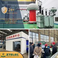 Transformateur triphasé à noyau de cuivre 132 kV 25 MVA 40 MVA pour projet EPC de grande envergure, utilisé pour les nouvelles énergies photovoltaïques