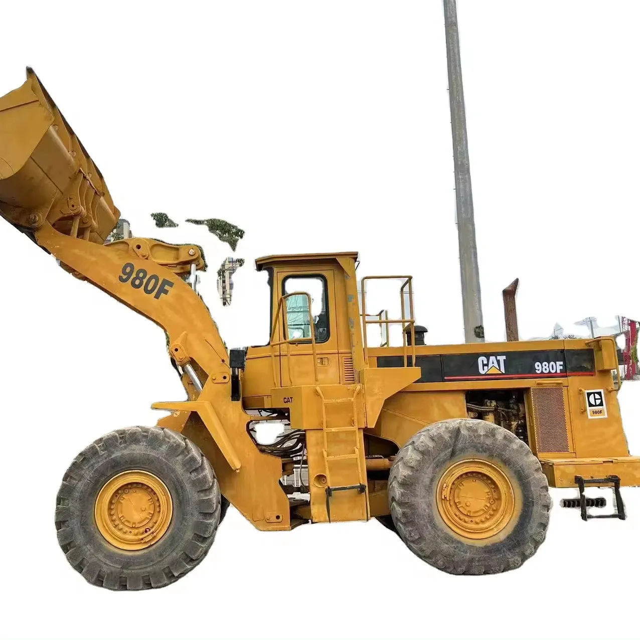 Carregador de rodas com bomba hidráulica Cat 980g, carregador de rodas para máquinas usadas de alta qualidade, preço de carregadeira de rodas CAT 980 980G 980H 980F