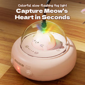 Modern otomatik kedi oyuncak araba kızılötesi ışınları kendini eğlence kediler için yün Pet malzemeleri kedi alay için karton ambalaj - Product Image 4