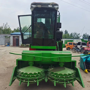 เครื่องเก็บเกี่ยวข้าวโพดและข้าวแบบเดินตามของซานตง  รถแทรกเตอร์เก็บเกี่ยวพืชอาหารสัตว์ เครื่องเก็บเกี่ยวข้าวโพดแบบเดินตาม - Product Image 2