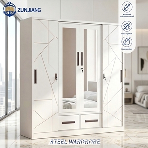 Armario con Ropero y Cajón, Organizador de Dormitorio Grande - Product Image 1