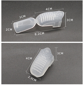 5 Pcs/Set Nail Crystal Nail Remover Set com dedo exposto e tamanho ajustável Plastic Finger Nail Remover Clip Tool - Product Image 6