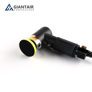 Mini lixadeira giantair, lixadeira orbital de 2/3 polegadas, para corpo automático, trabalho automático, 15000rpm, alta velocidade, mini polidor