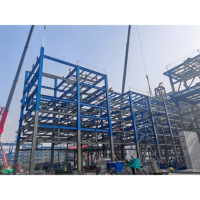 Edificio de Estructura de Acero a Medida, Anticorrosión y a Prueba de Explosiones, para Proyecto EPC de Planta Química de Nuevas Energías