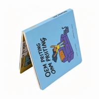 Libros de cartón resistentes para niños con logotipo personalizado OEM |   Encuadernación Montada Resistente y Encuadernación Montada |   Impresión Offset