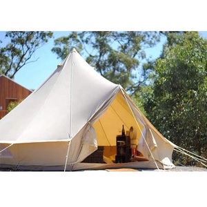 Tienda de Campaña Glamping de Lujo para las 4 Estaciones, Impermeable, de 3 a 7 Metros, de Lona de Algodón Oxford con Estructura de Acero, Tipo Yurta Mongol, para Turistas - Product Image 3