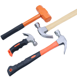 Marteau à tête octogonale avec manche en bois, tête en acier forgé, qualité industrielle, pour travaux de démolition et de construction intensifs - Product Image 3