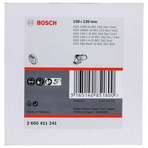 BOSCH - 2605411241 Filtre à poussière (version noire)-EAN 3165140851800 POWER TOOLS ACCESSOIRES ACCESSOIRES POUR EXTRACTEURS DE POUSSIÈRE - Product Image 2